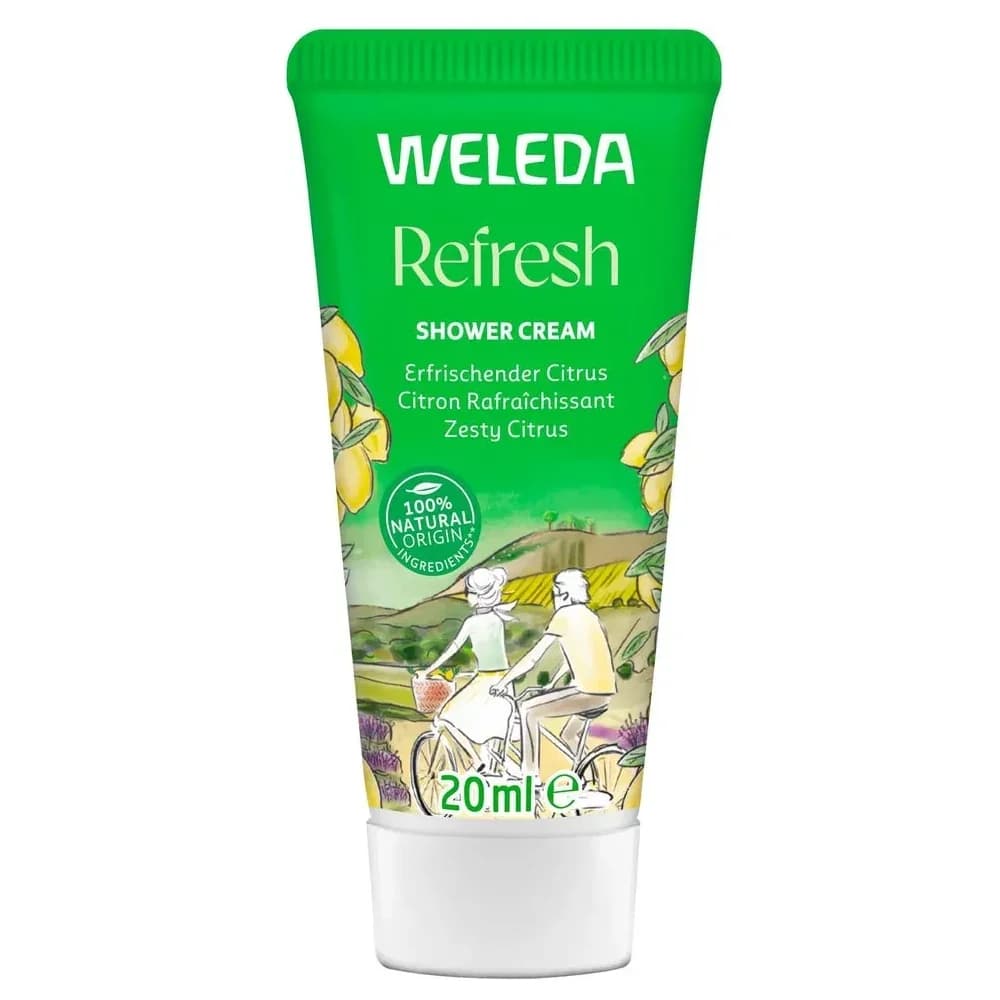 Weleda Refresh Shower Cream Citrus Reisegröße