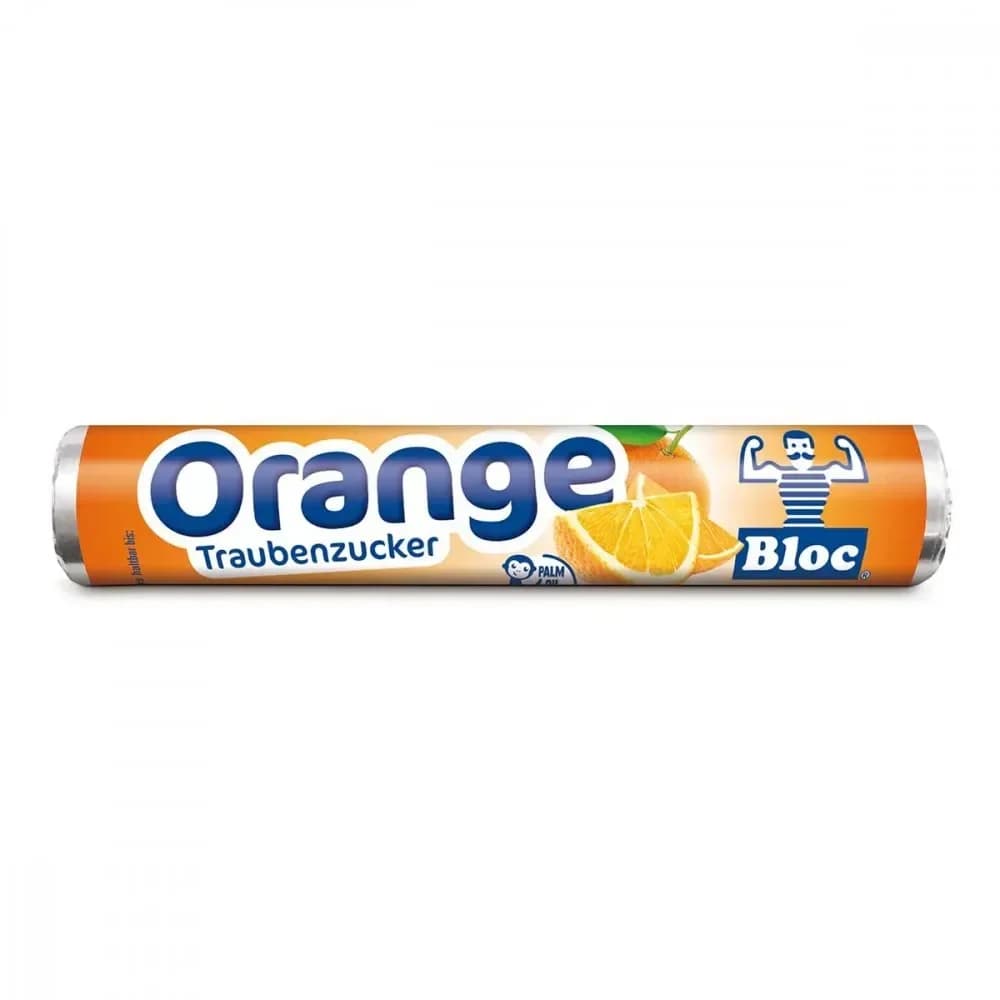 Bloc Traubenzucker Orange