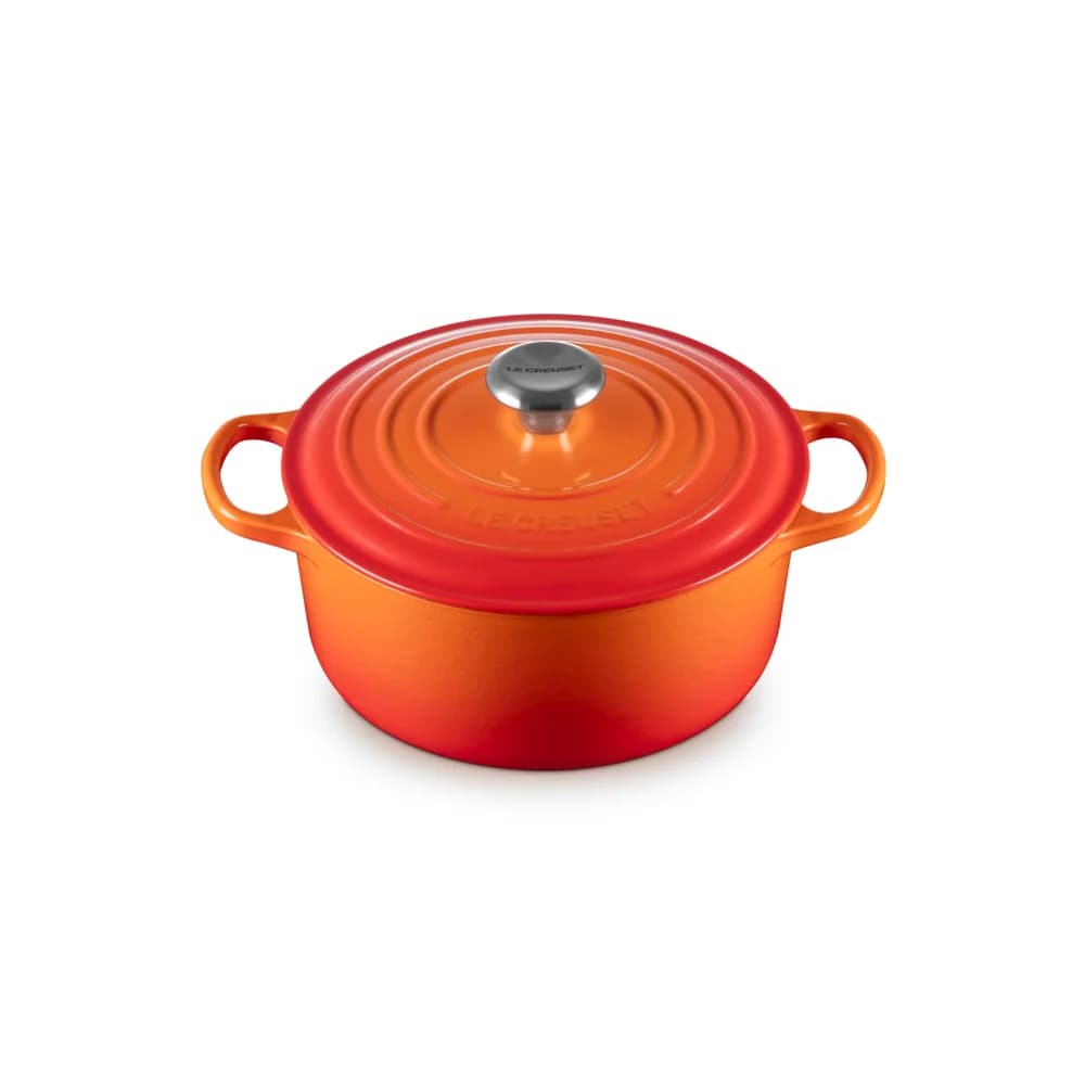 - Cocotte rotonda 24 cm 4.2L Orange