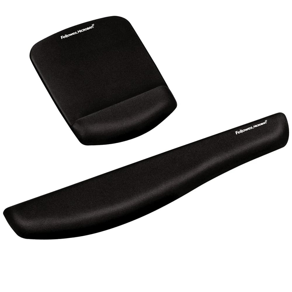 Fellowes Tastatur-Handballenauflage PlushTouch schwarz