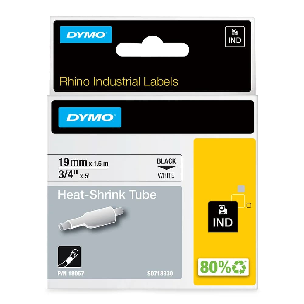 DYMO IND Schrumpfschlauch - 19mm x 1,5m