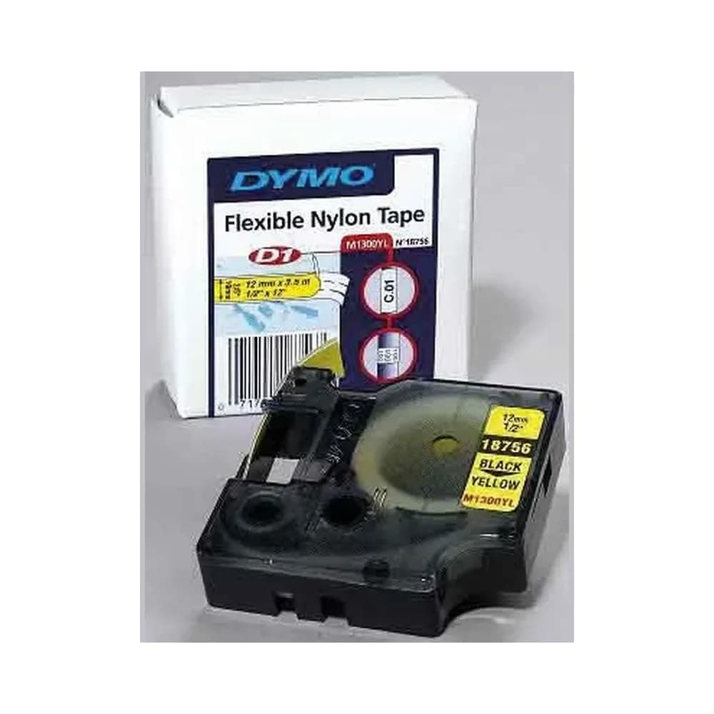 DYMO Beschriftungsband 18484 schwarz