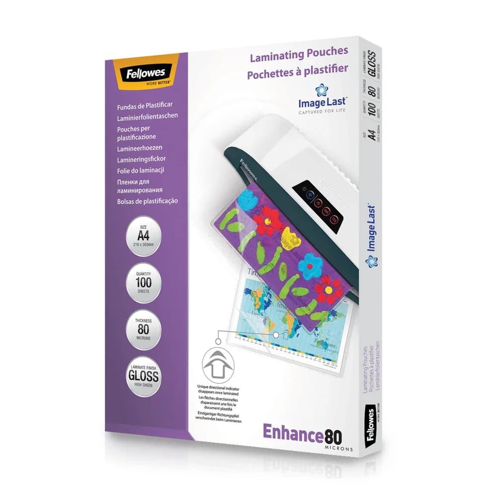 Fellowes Laminierfolie A4 80mic