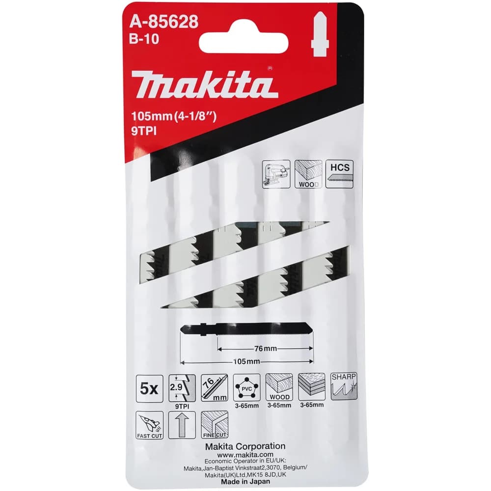 makita Stichsägeblatt A-85628