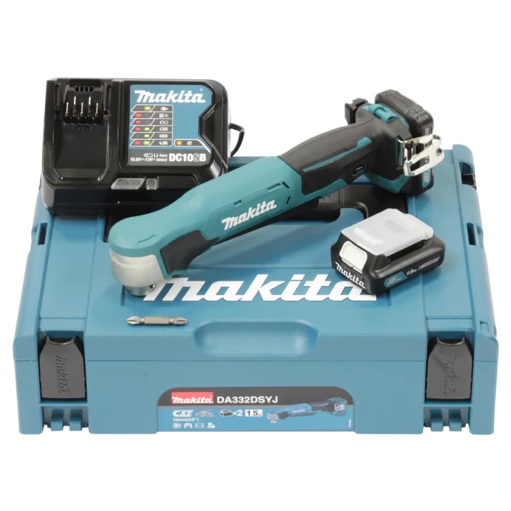 Makita Akku-Winkelbohrmaschine DA332DSYJ