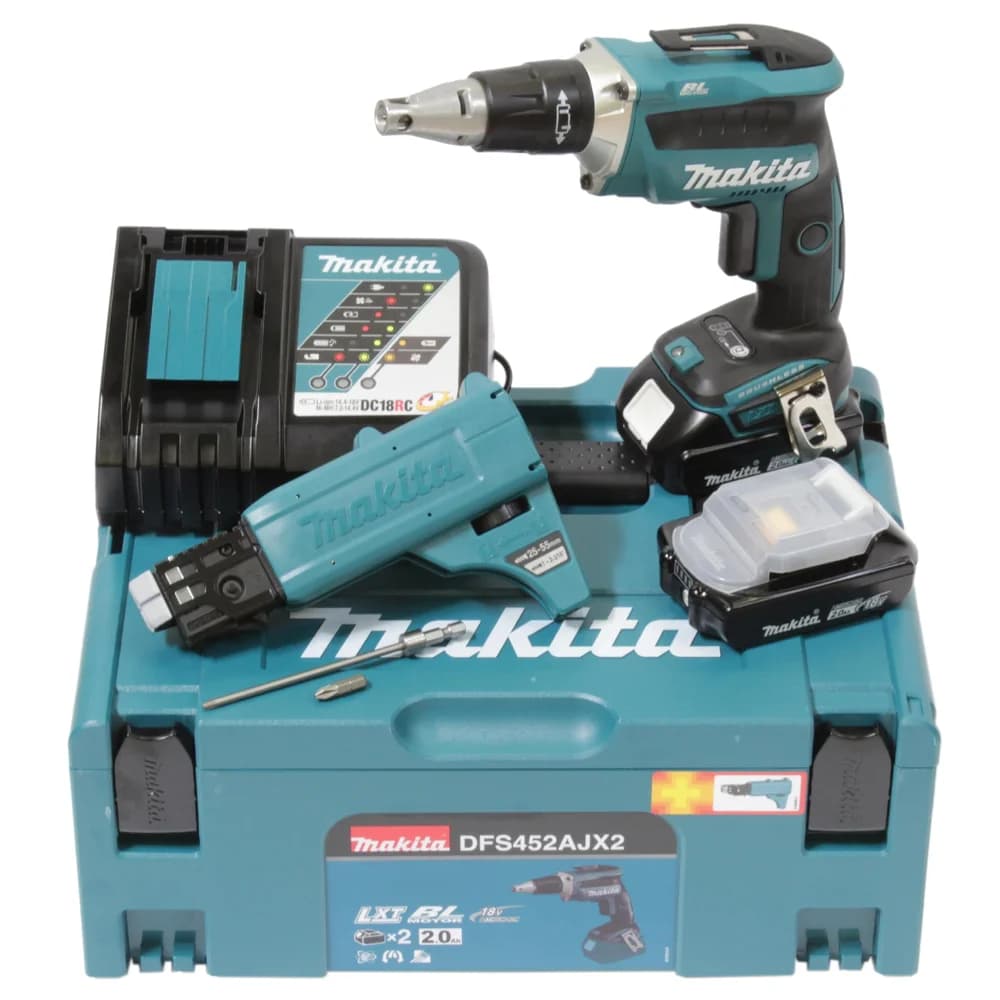 Makita Akku-Schnellbauschrauber DFS452AJX2