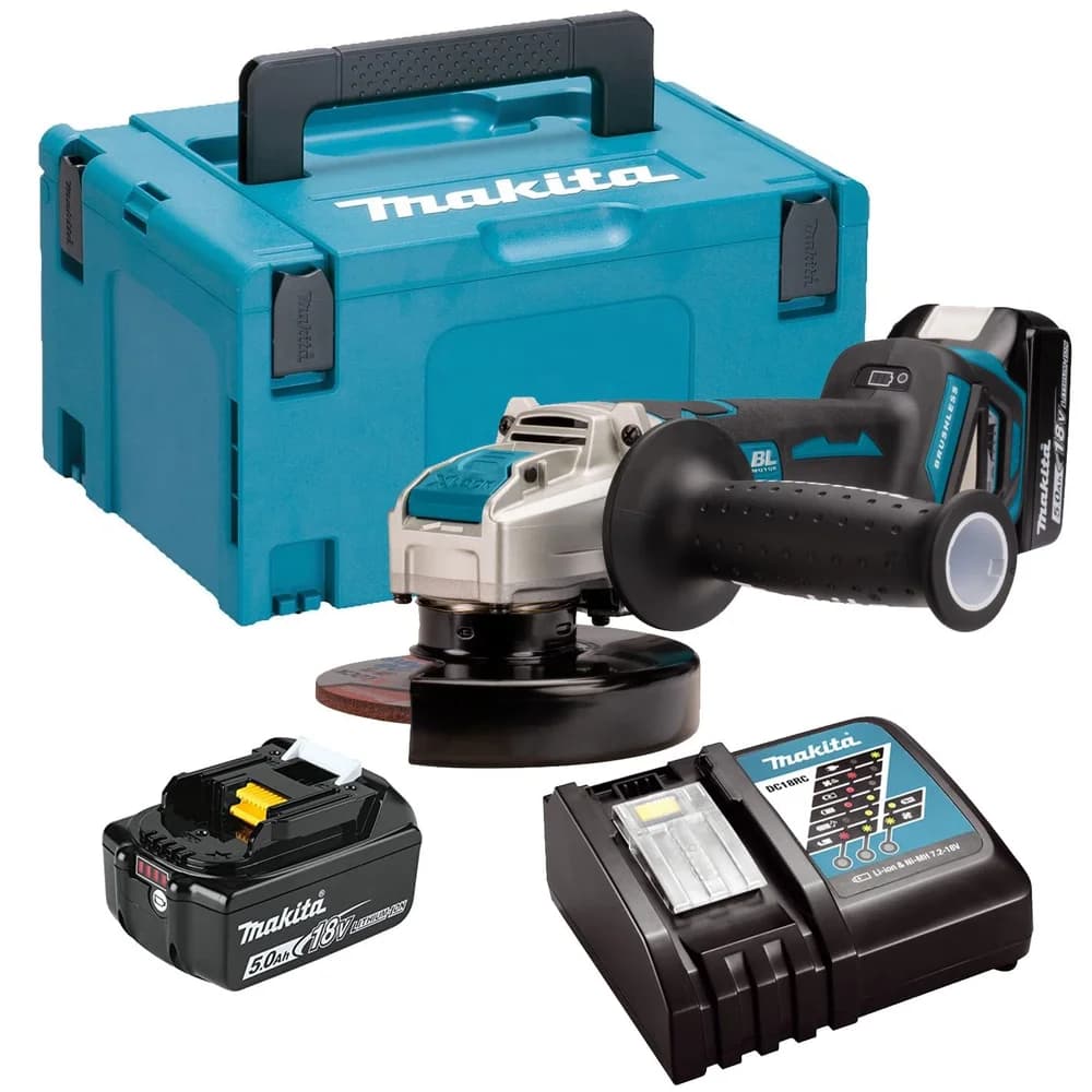 Makita DGA519RTJ Akku-Winkelschleifer