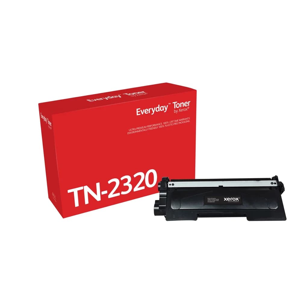 Xerox Everyday Black Toner ers. Brother TN2320