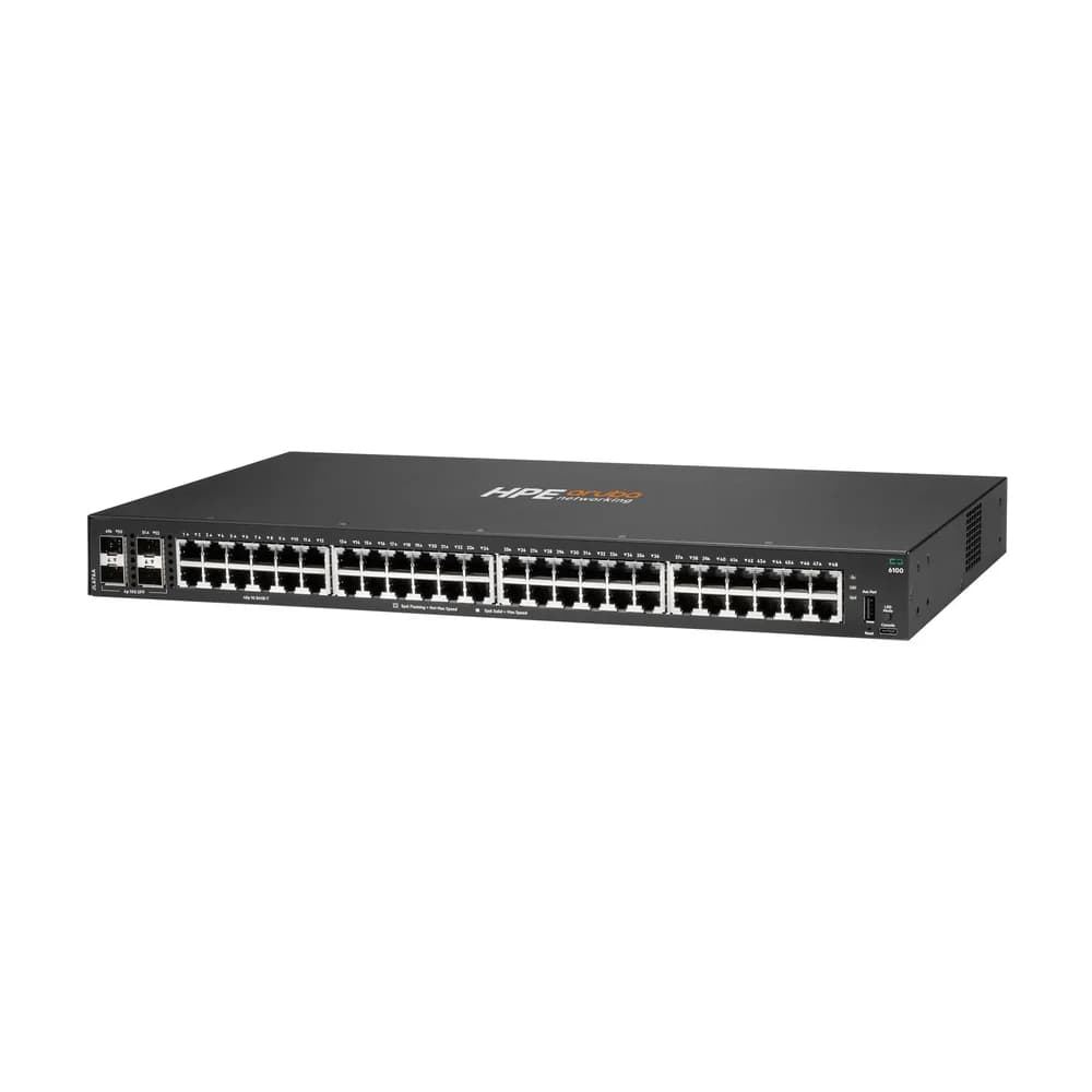 HPE Aruba 6100 48G 4SFP+ Swicht managed