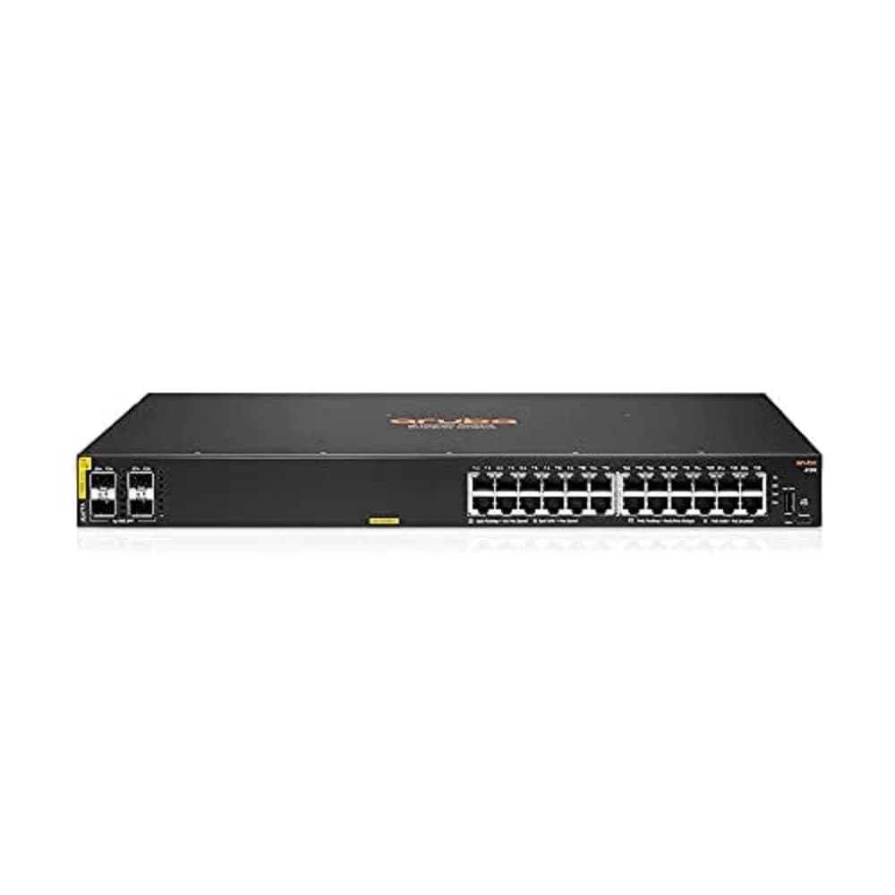 HPE Networking CX 6100 24G Class4 PoE 4SFP+ 370W Switch