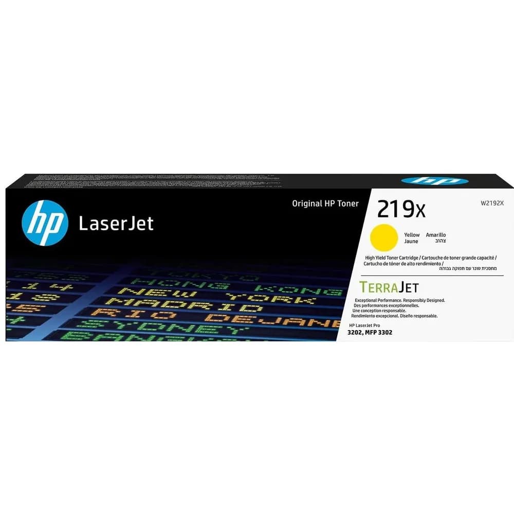 HP Toner 219X gelb