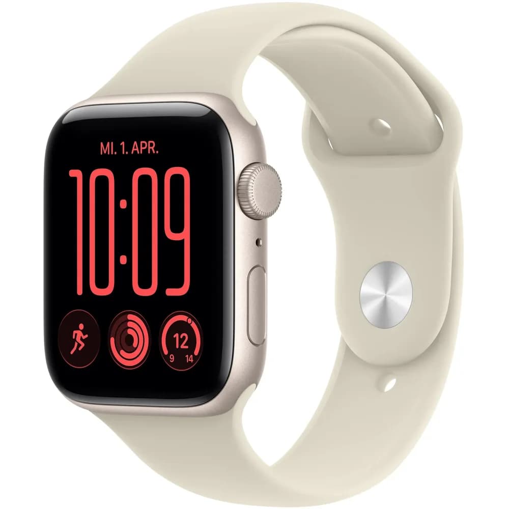 Apple Watch SE 3 (44 mm, ohne SIM), Smartwatch