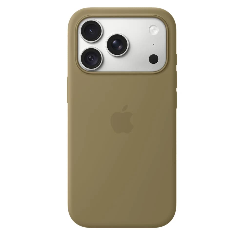 iPhone 18 Pro Silikone Case MagSafe Oliv