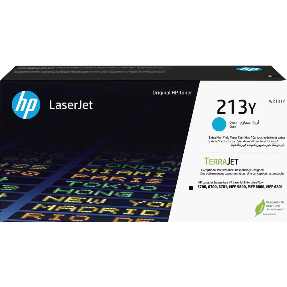 HP Toner W2131Y 213Y cyan