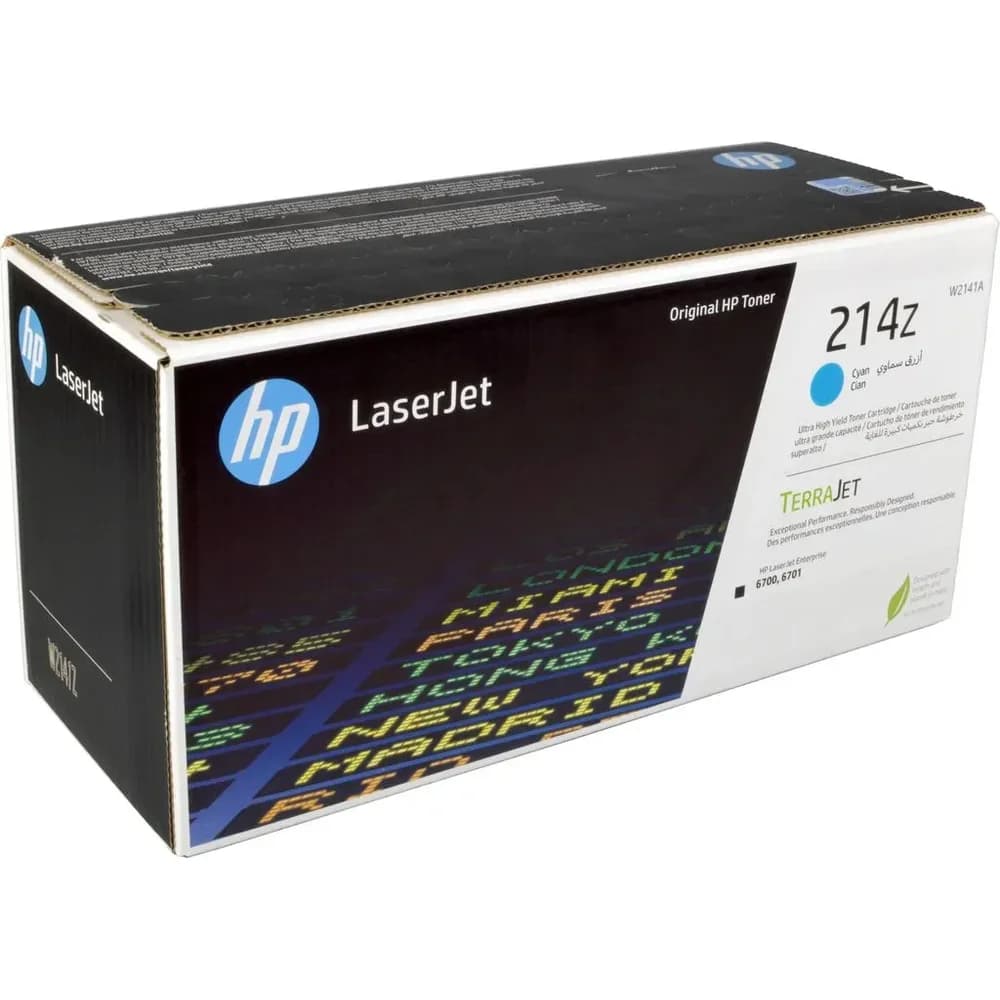 HP Toner W2141Z 214Z cyan