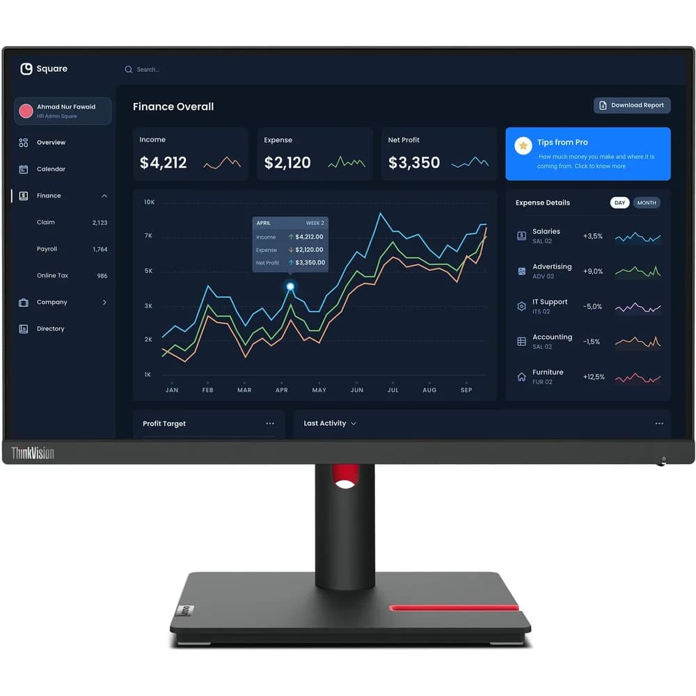 Lenovo ThinkVision T22i-30 Monitor