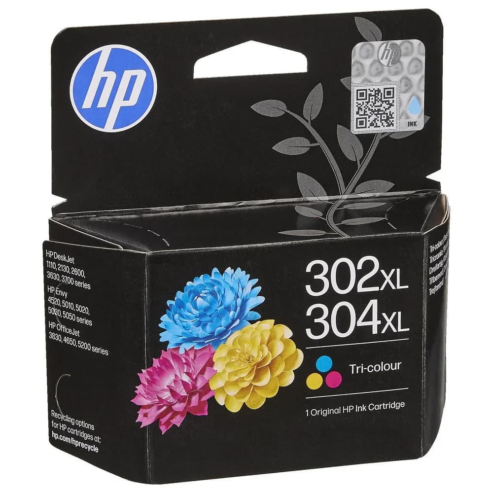 HP 302XL 304XL Tinte color