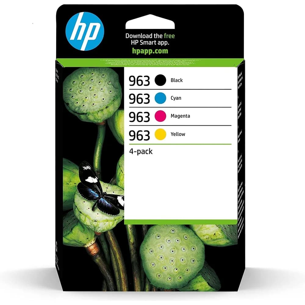 HP, Druckerpatrone, 963 4-pack (C, M, Y, BK)
