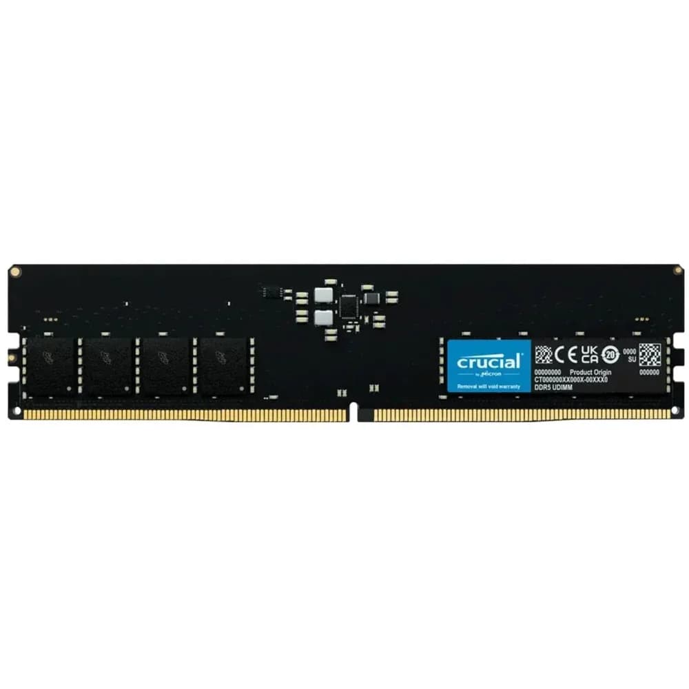 CRUCIAL DIMM 32GB, DDR5-4800, CL40-39-39
