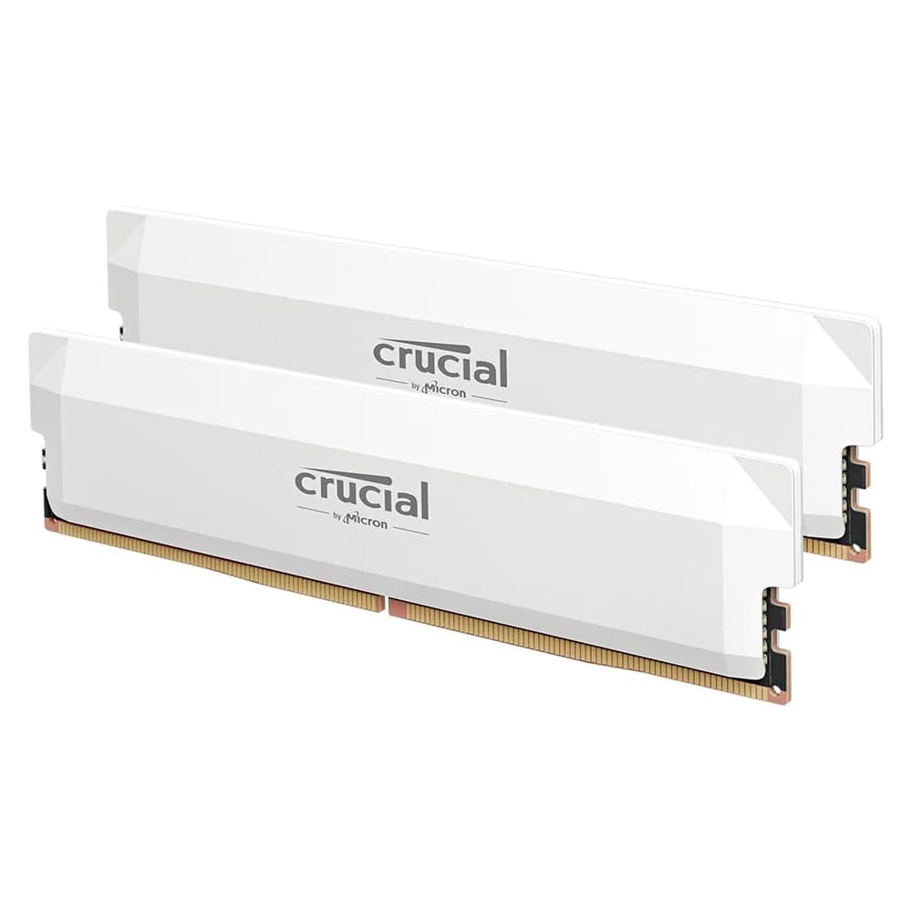 Crucial Pro CP2K16G60C36U5W, 32 GB, 2 x 16 GB, DDR5, 6000 MHz, 288-pin DIMM