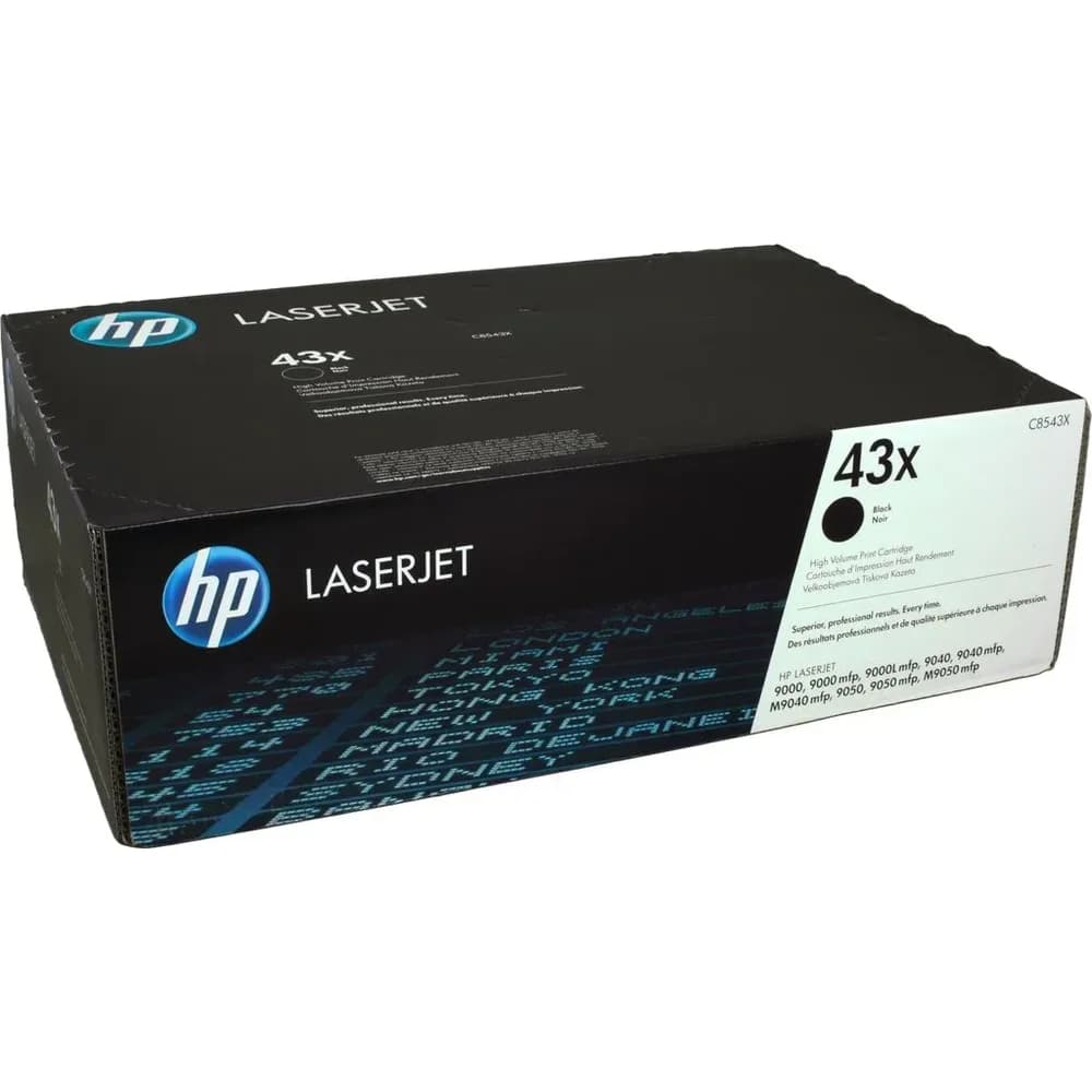 HP, Toner, 43x (BK)
