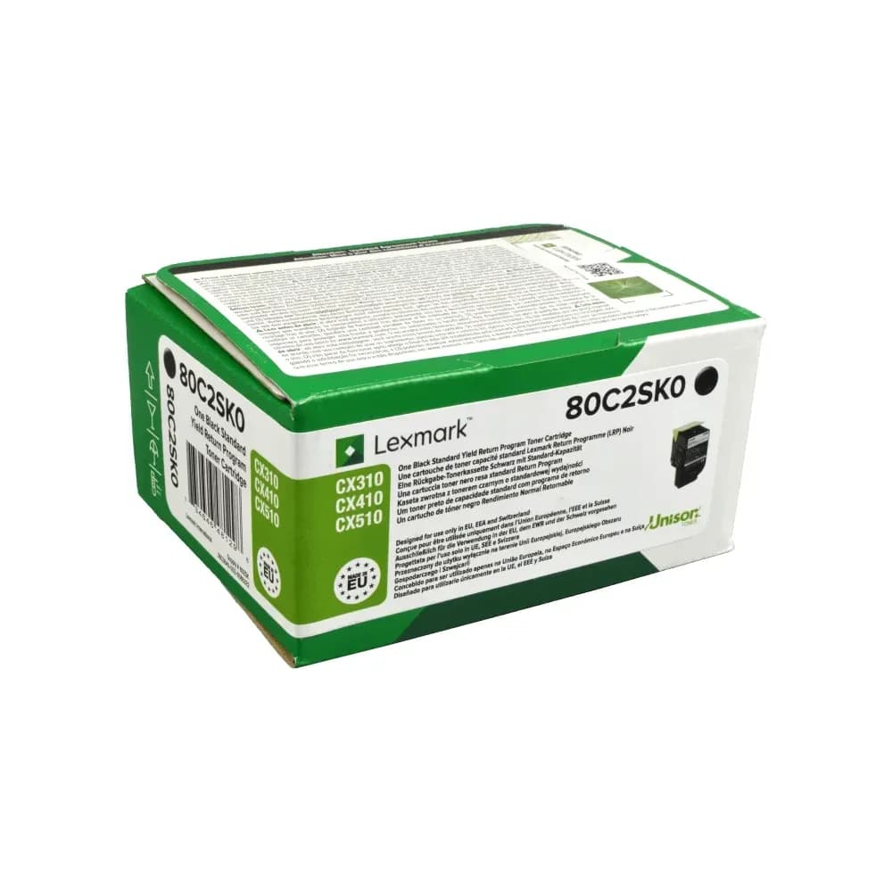 Lexmark, Toner, 80c2sk0 (BK)