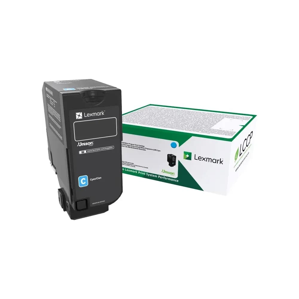 Lexmark Toner 74C2HC0 cyan