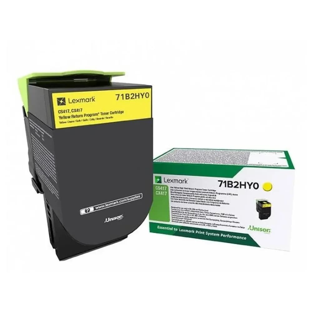 Lexmark, Toner, 71b2hy0 (Y)