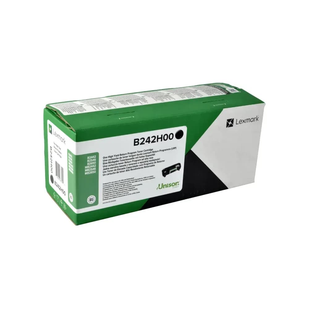 Lexmark, Toner, B242H00 (BK)