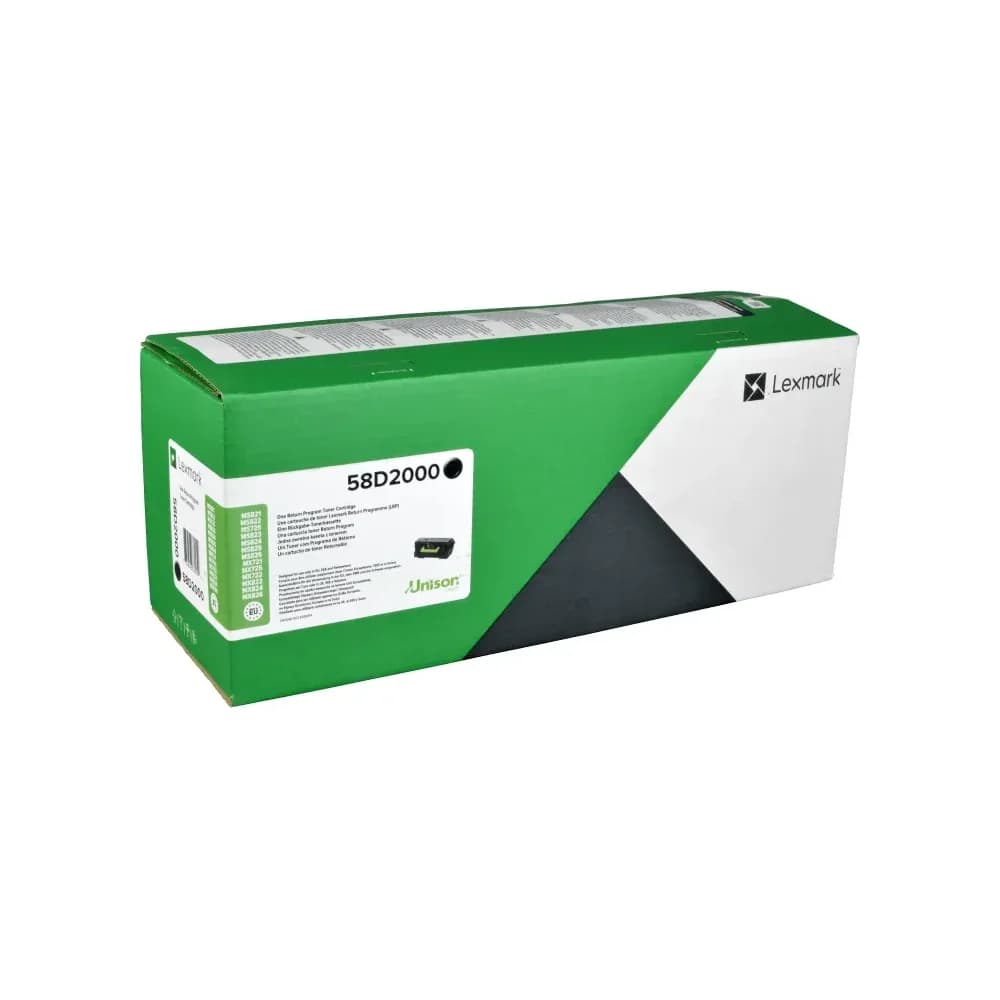 Lexmark Toner 58D2000 schwarz