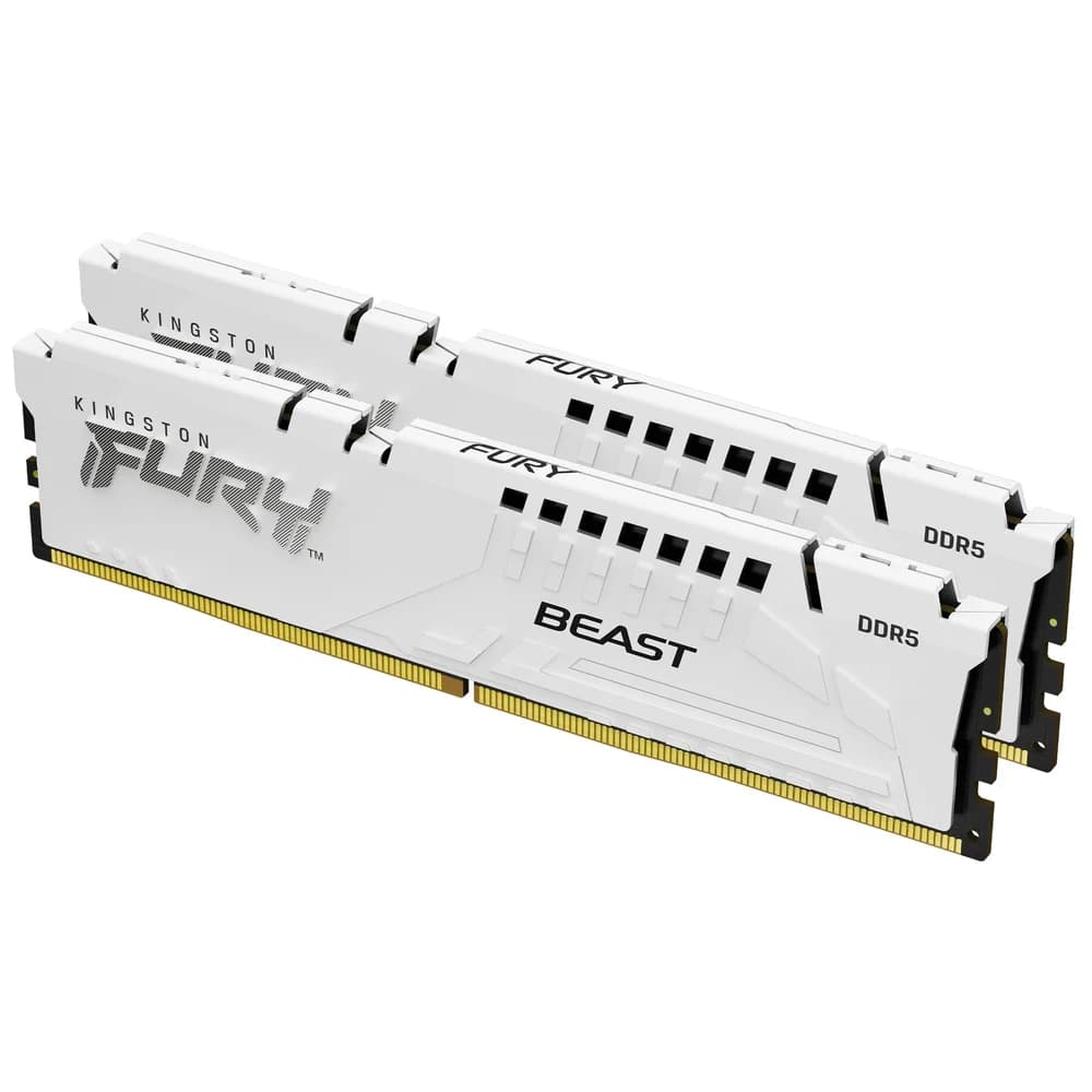 Kingston 64GB DDR5 6000MT/S CL30 DIMM (2 x 32GB, 6000 MHz), RAM, Weiss