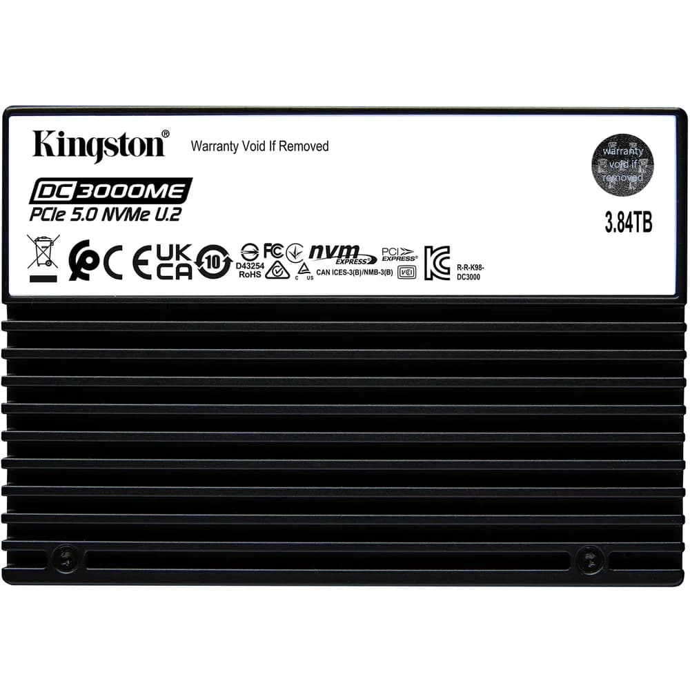 KINGSTON DC3000ME PCIe 5.0 NVMe U.2 SSD 3.84TB, U.2/PCIe 5.0