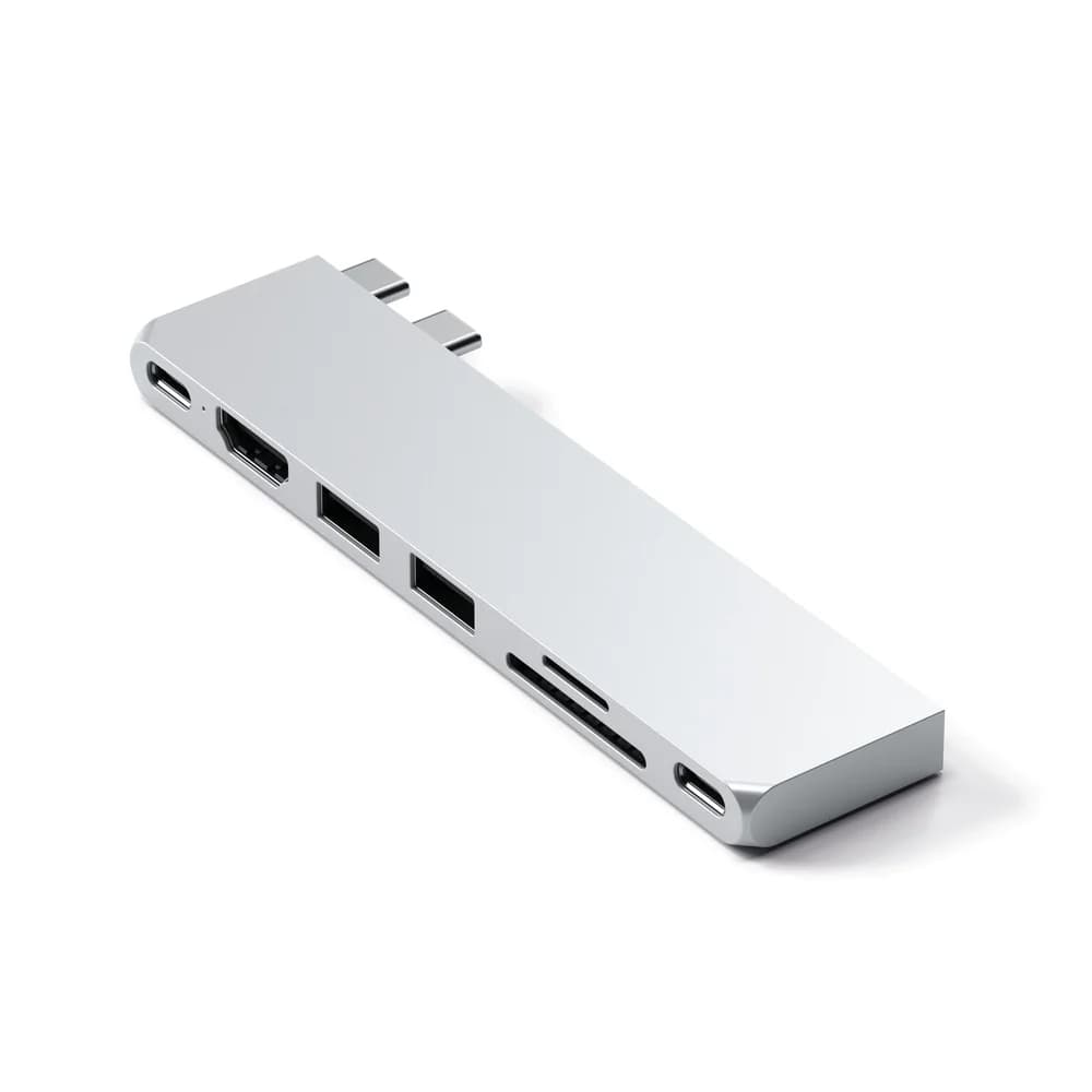 Satechi USB-C Pro Hub Slim Adapter Silver
