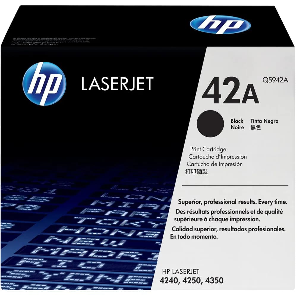 HP, Toner, 42a (BK)