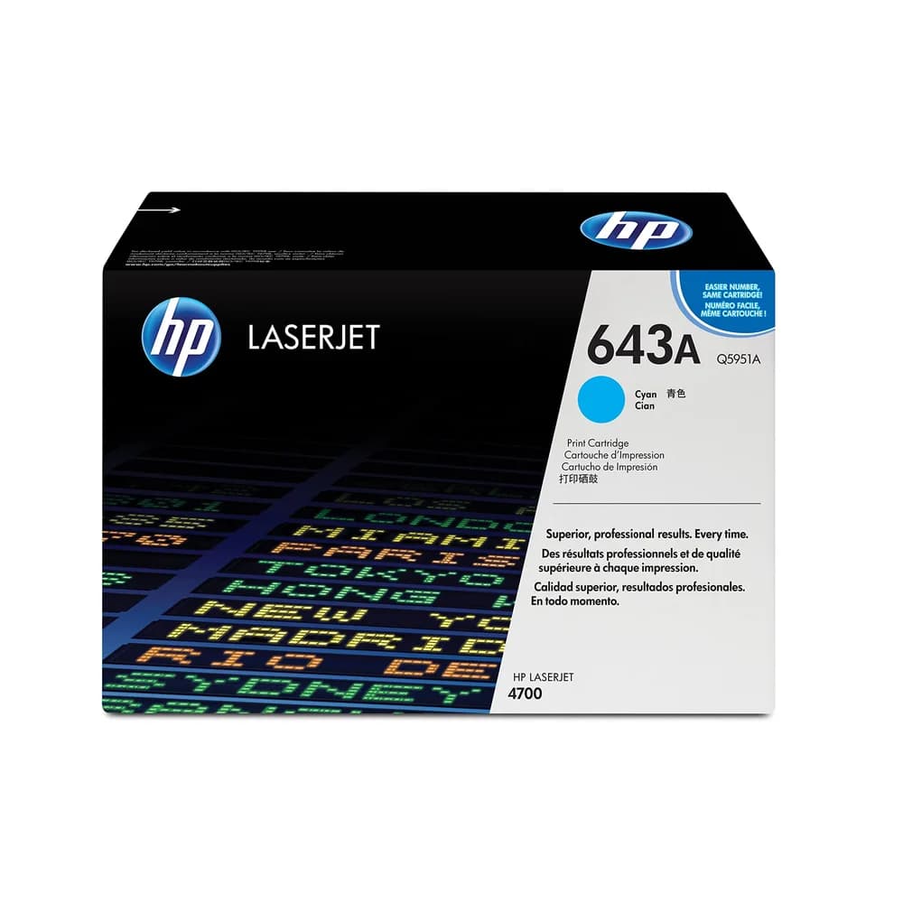 HP, Toner, 643a (C)