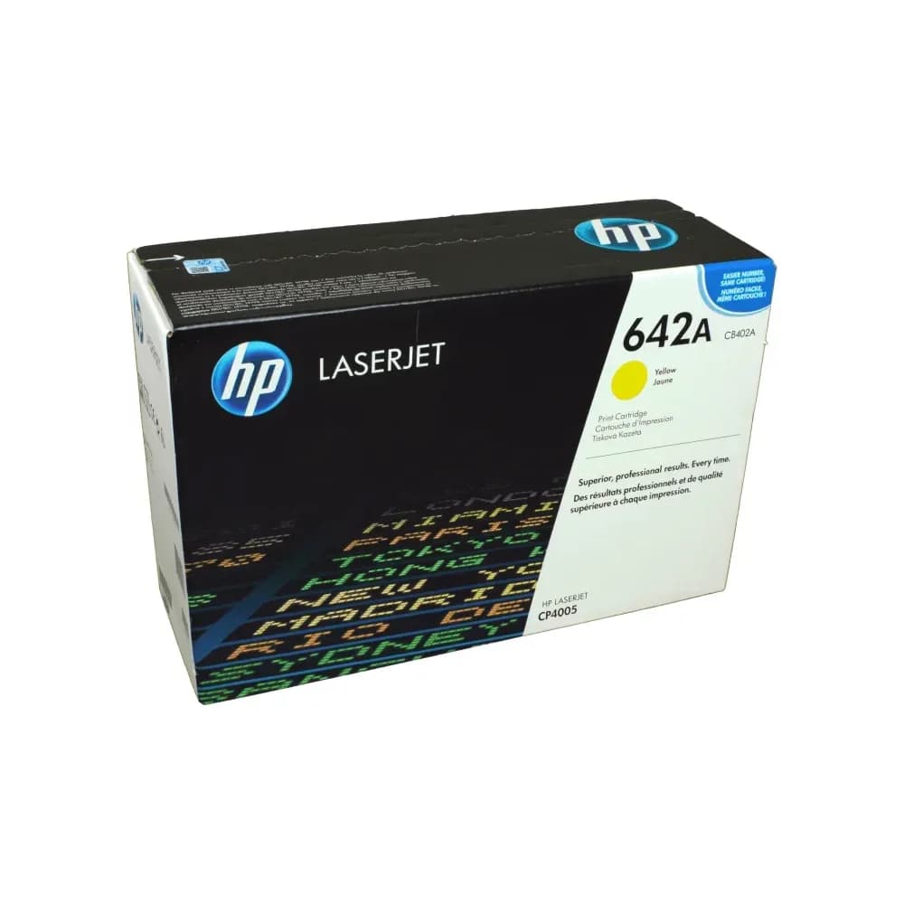 HP, Toner, 642a (Y)