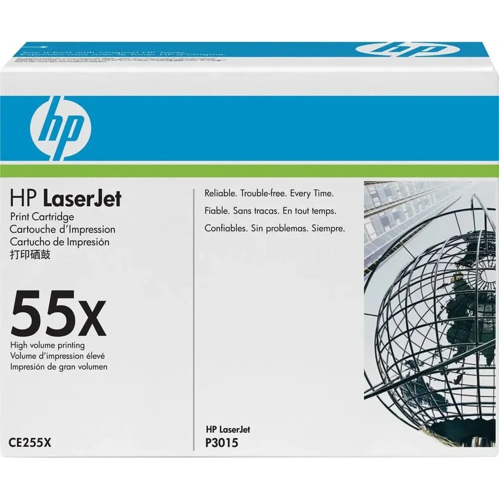 HP Lasertoner CE255X sw