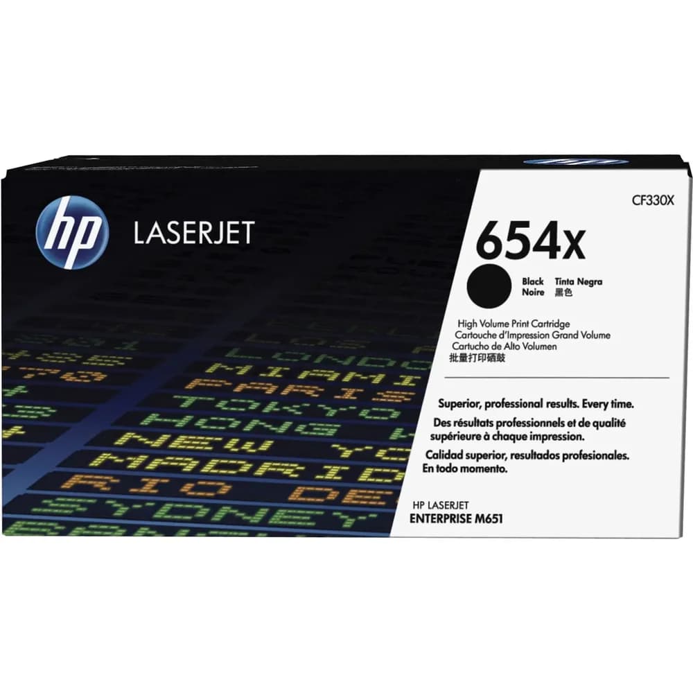 HP Toner 654X schwarz