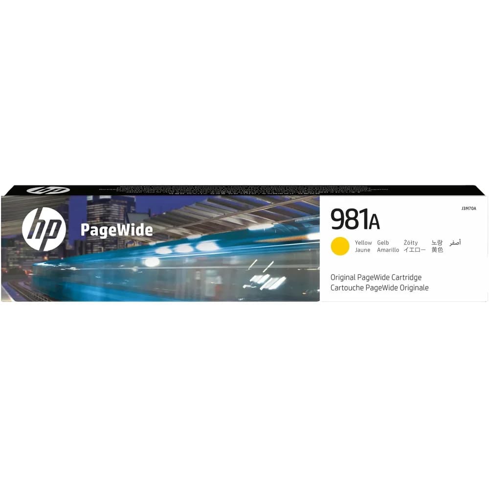 HP Tinte 981A gelb