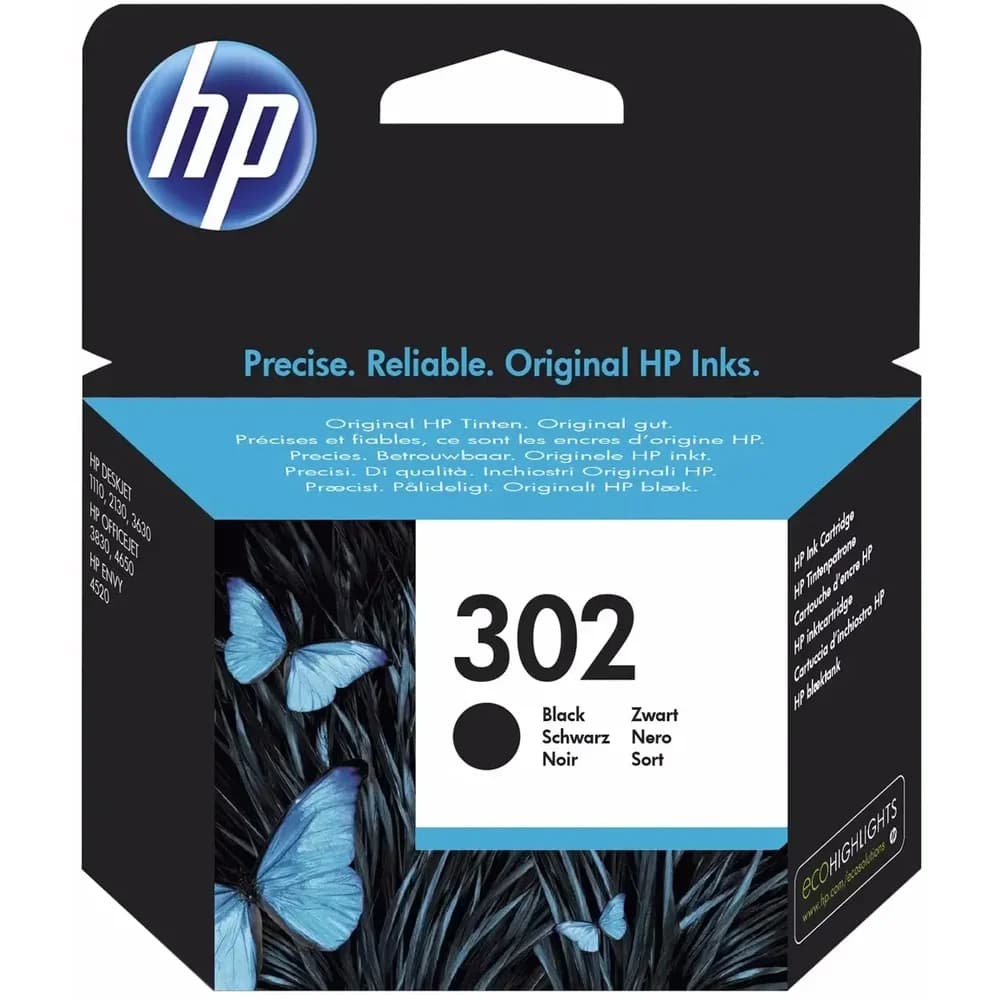 302 / F6U66AE Black Ink