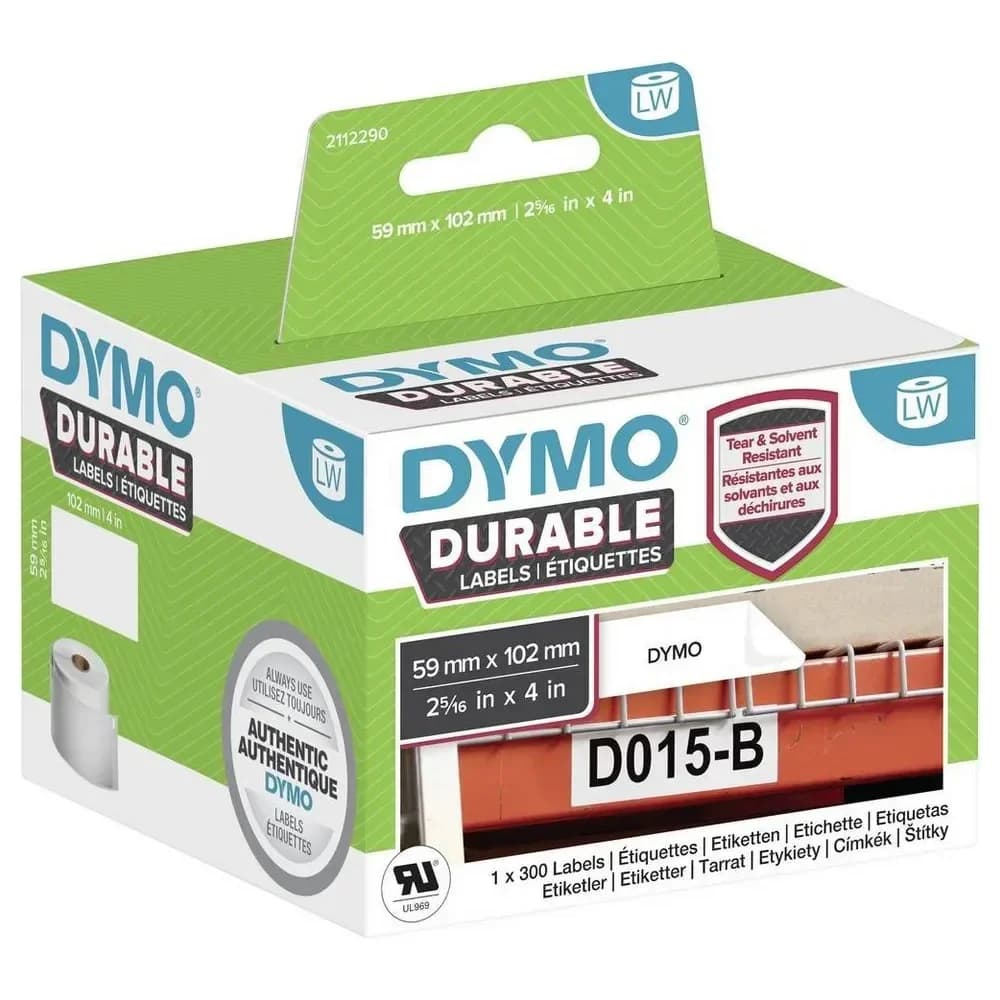 Dymo Etikett 2112290 59x102mm ws 300St.