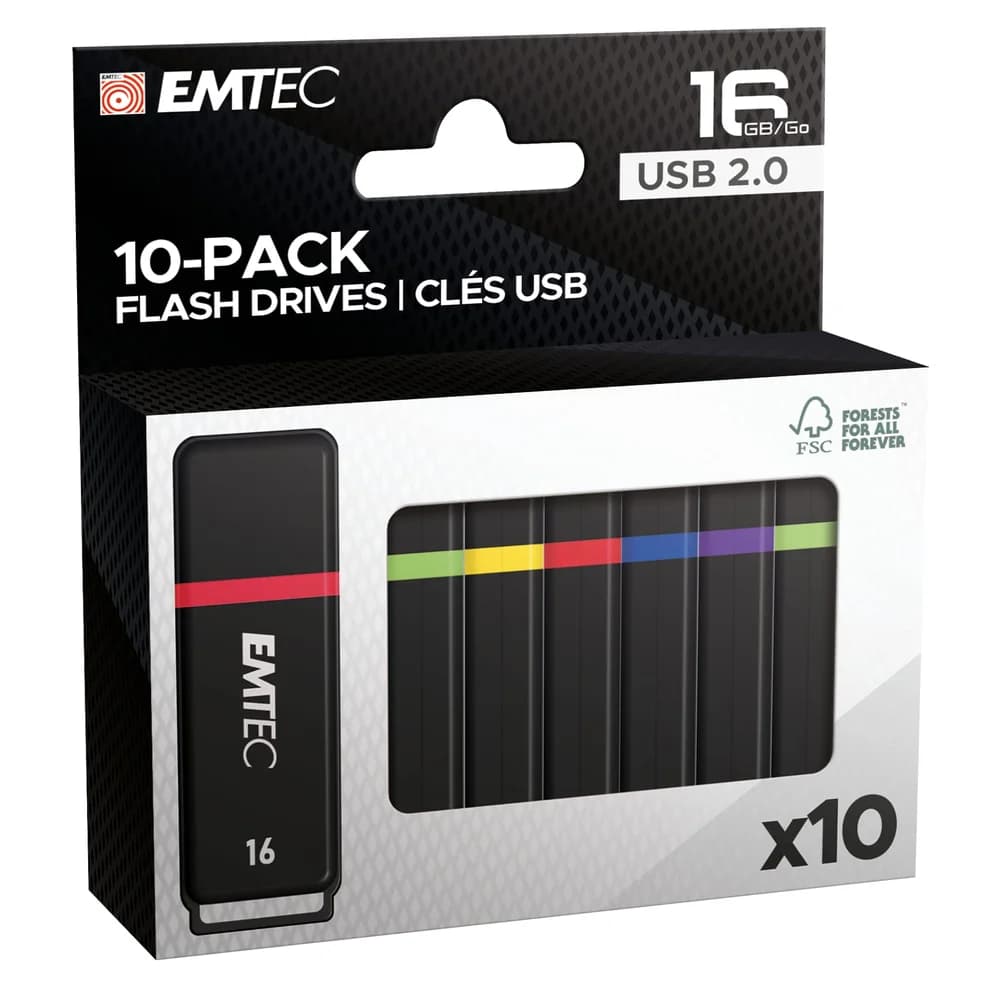 EMTEC USB-Sticks 10x16GB