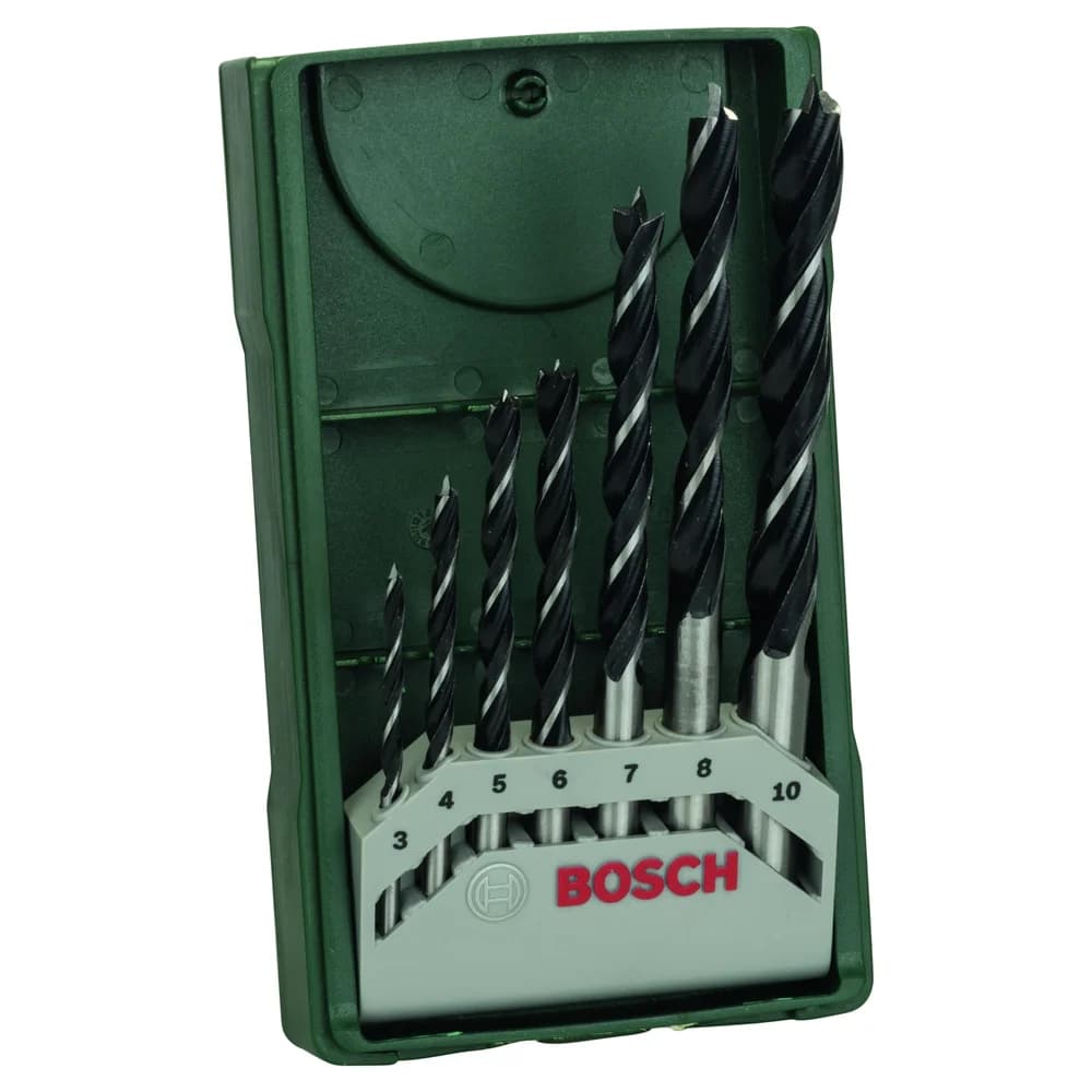 Wood drill 3-10 mm 7 Stk. Set