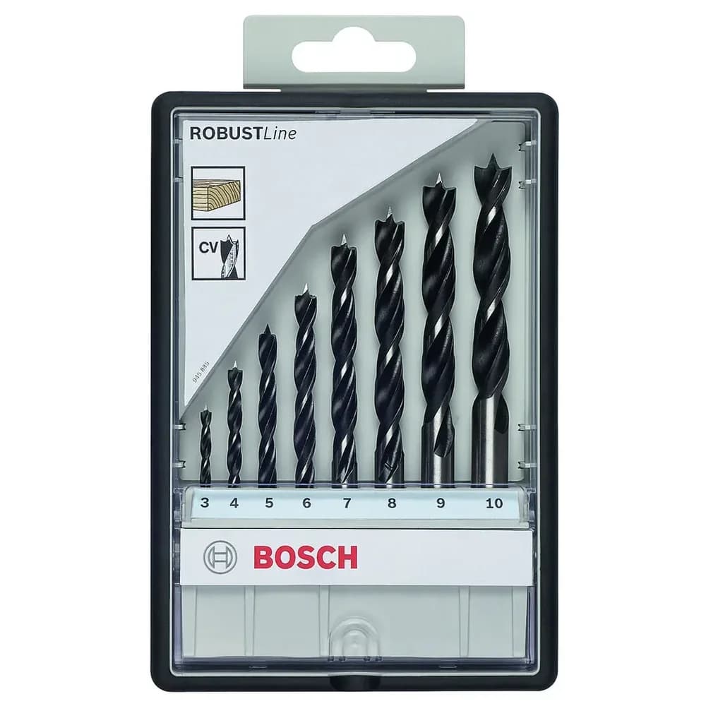 BOSCH Holzbohrer-Set 8-teilig