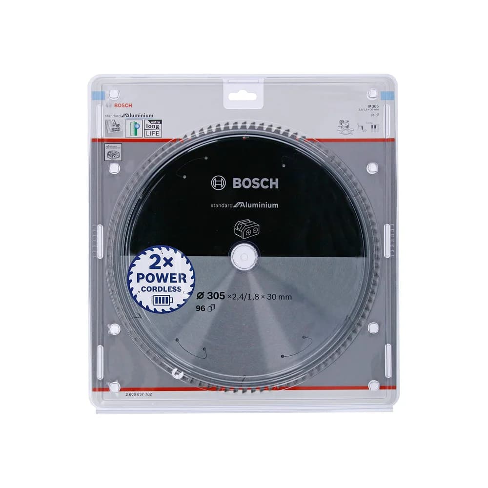 Standard for Aluminium circular saw blade
