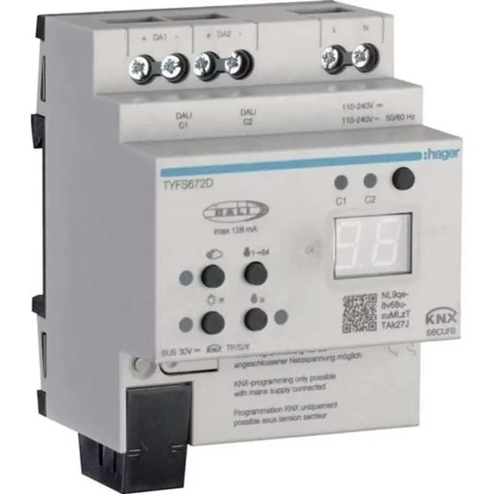 Hager KNX/DALI 2 Gateway TYFS672D