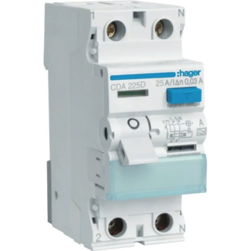Hager FI-Schutzschalter CDA225D