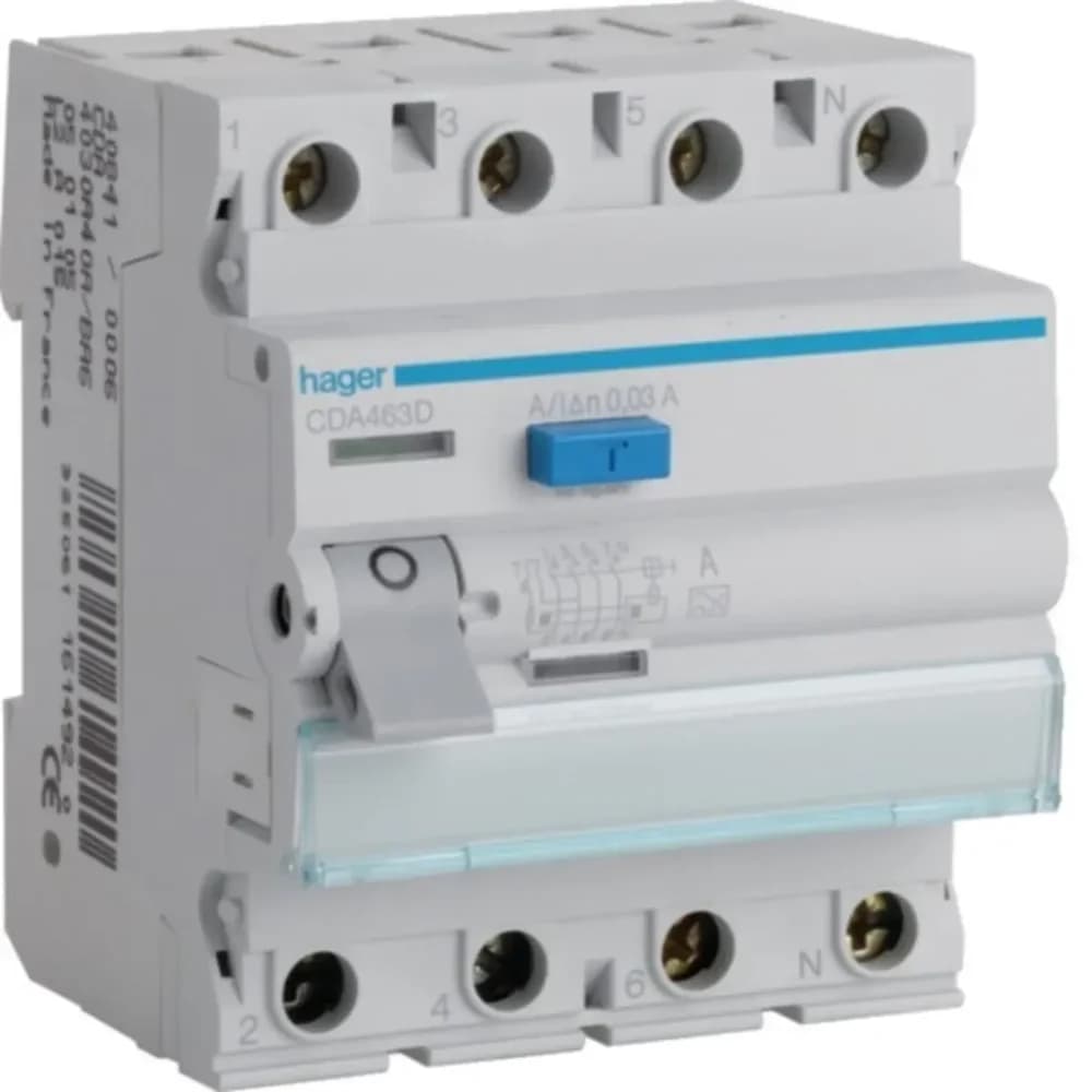 Hager FI-Schutzschalter CDA463D