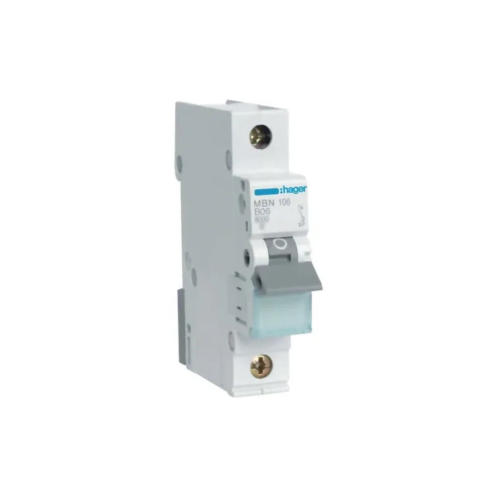 Hager MBN106 B6 Einbauautomat 1p