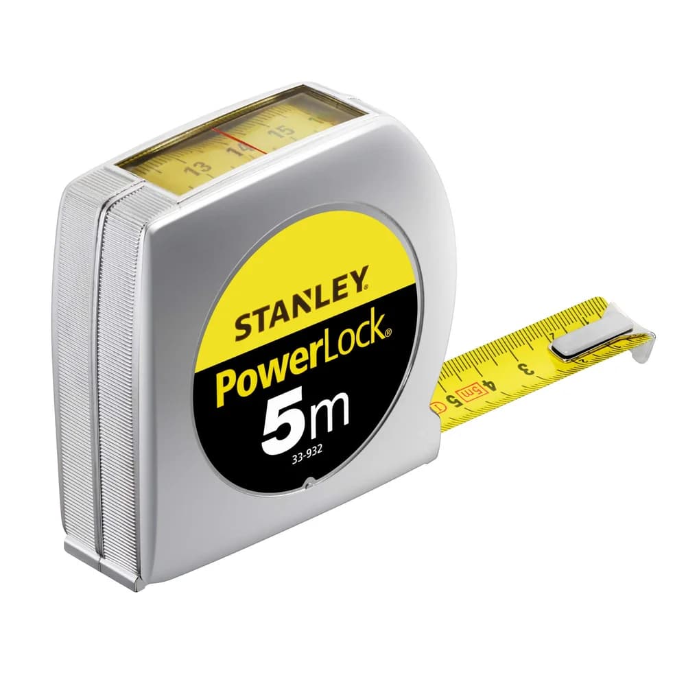 Stanley Bandmaß Powerlock, 5m 19mm